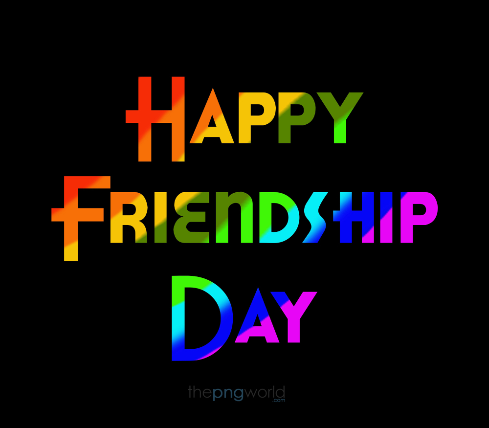 Rainbow Color Friendship Day Font Happy,friendship,day,celebration,friends,font,colorful,rainbow,event,bands,cards,friendship day 2022,relation,love,T-shirt,print,printable,meetings,party